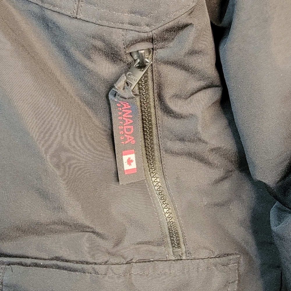 Canada Weather Gear Winter Cold Weather Faux Fur Trim Hooded Parka Coat L - Picture 6 of 15